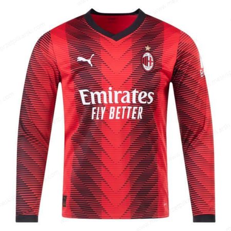Koszulka AC Milan Główna Long Sleeve 23/24 – Koszulki Piłkarskie