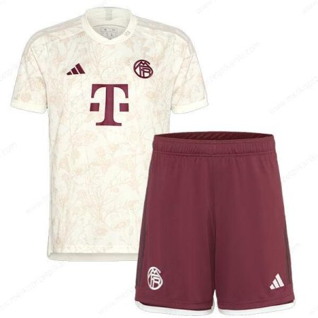 Koszulka Bayern Munich Trzeciej Zestaw piłkarski dla dzieci 23/24 – Koszulki Piłkarskie