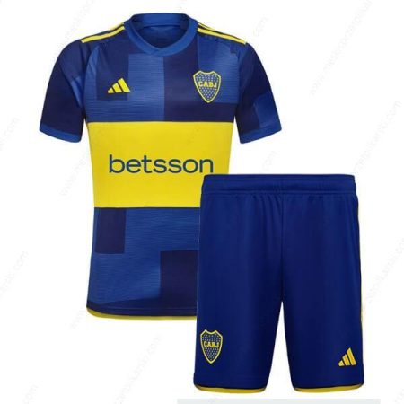 Koszulka Boca Juniors Główna Zestaw piłkarski dla dzieci 23/24 – Koszulki Piłkarskie