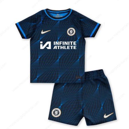 Koszulka Chelsea Koszulka Wyjazdowa Zestaw piłkarski dla dzieci 23/24 – Koszulki Piłkarskie