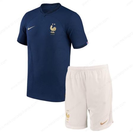Koszulka Francja Główna Zestaw piłkarski dla dzieci 2022 – Koszulki Piłkarskie
