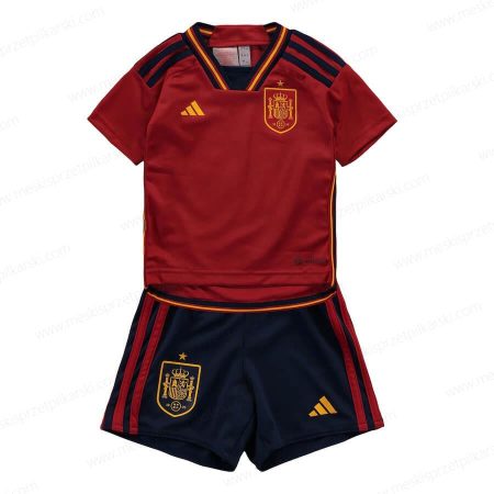 Koszulka Hiszpania Główna Zestaw piłkarski dla dzieci 2022 – Koszulki Piłkarskie