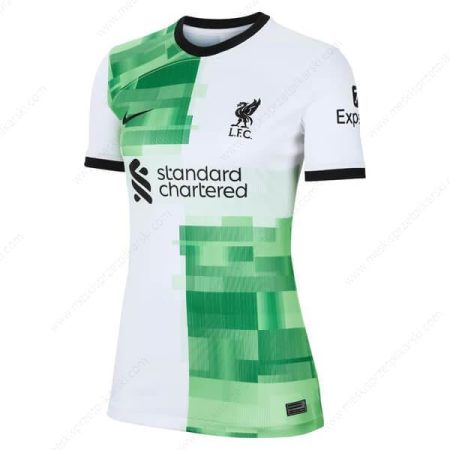 Koszulka Liverpool Koszulka Wyjazdowa Damskie 23/24 – Koszulki Piłkarskie