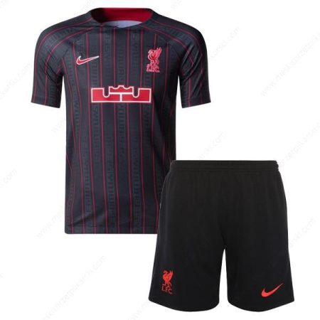 Koszulka Liverpool x LeBron James Zestaw piłkarski dla dzieci 22/23 – Koszulki Piłkarskie