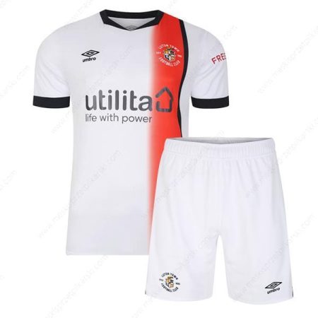 Koszulka Luton Town Koszulka Wyjazdowa Zestaw piłkarski dla dzieci 23/24 – Koszulki Piłkarskie