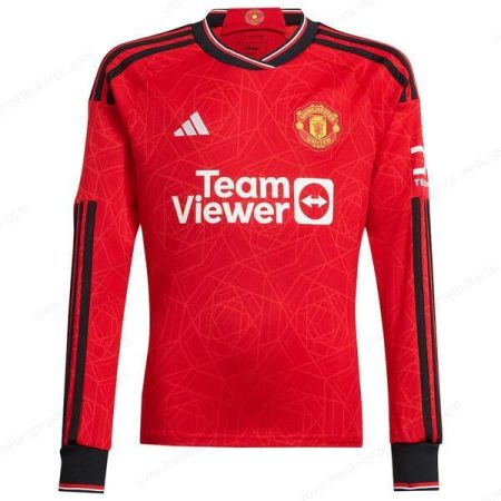 Koszulka Manchester United Główna Long Sleeve 23/24 – Koszulki Piłkarskie