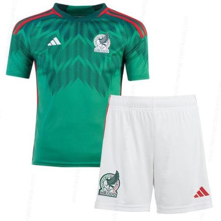Koszulka Meksyk Główna Zestaw piłkarski dla dzieci 2022 – Koszulki Piłkarskie