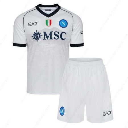 Koszulka Napoli Koszulka Wyjazdowa Zestaw piłkarski dla dzieci 23/24 – Koszulki Piłkarskie