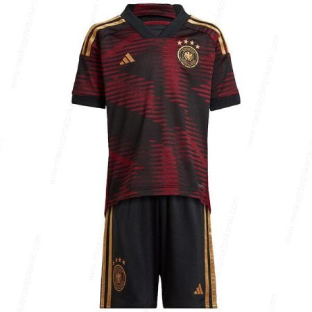 Koszulka Niemcy Koszulka Wyjazdowa Zestaw piłkarski dla dzieci 2022 – Koszulki Piłkarskie