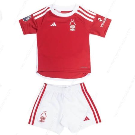 Koszulka Nottingham Forest Główna Zestaw piłkarski dla dzieci 23/24 – Koszulki Piłkarskie