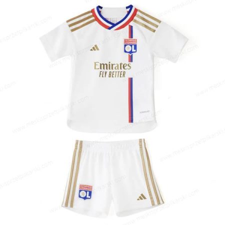 Koszulka Olympique Lyon Główna Zestaw piłkarski dla dzieci 23/24 – Koszulki Piłkarskie