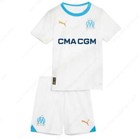 Koszulka Olympique Marseille Główna Zestaw piłkarski dla dzieci 23/24 – Koszulki Piłkarskie