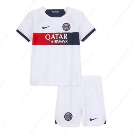 Koszulka PSG Koszulka Wyjazdowa Zestaw piłkarski dla dzieci 23/24 – Koszulki Piłkarskie