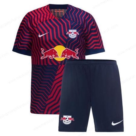 Koszulka RB Leipzig Koszulka Wyjazdowa Zestaw piłkarski dla dzieci 23/24 – Koszulki Piłkarskie