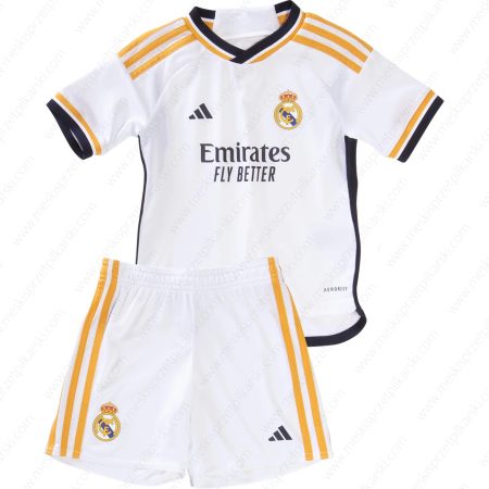 Koszulka Real Madrid Główna Zestaw piłkarski dla dzieci 23/24 – Koszulki Piłkarskie