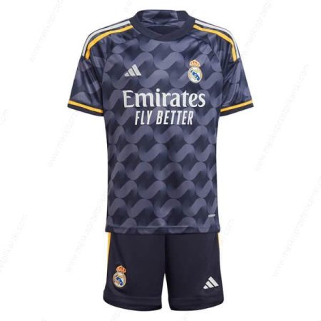 Koszulka Real Madrid Koszulka Wyjazdowa Zestaw piłkarski dla dzieci 23/24 – Koszulki Piłkarskie
