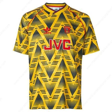Koszulka Retro Arsenal Bruised Banana Koszulka Wyjazdowa 91/93 – Koszulki Piłkarskie
