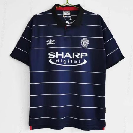 Koszulka Retro Manchester United Koszulka Wyjazdowa 99/00 – Koszulki Piłkarskie