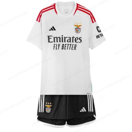 Koszulka SL Benfica Trzeciej Zestaw piłkarski dla dzieci 23/24 – Koszulki Piłkarskie