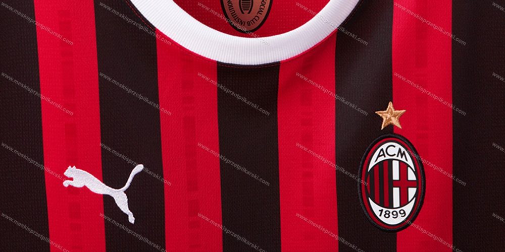 Koszulka AC Milan Główna 2024 2025 – Krótki Rękaw