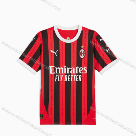 Koszulka AC Milan Główna 2024 2025 – Krótki Rękaw